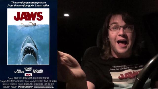 Title card image for video titled Opening Night - JAWS...BACK ON THE BIG SCREEN!