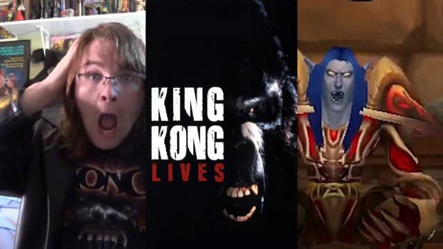 Title card image for video titled TRAILER - The Media Hunter & BigJackFilms - KING KONG LIVES REVIEW (LINK BELOW)