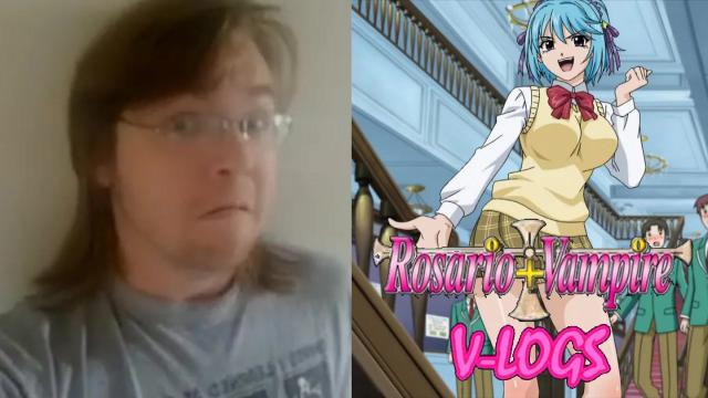 Title card image for video titled Rosario+Vampire V-Logs (Episode 2 & 3) Review - BOOBS AND WITCHES! OH MY!