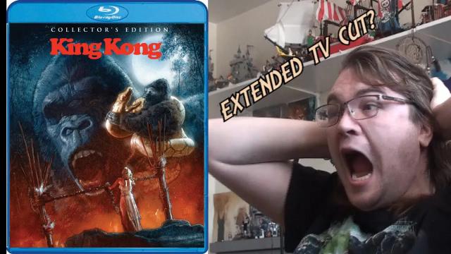 Title card image for video titled King Kong (1976) Extended TV Cut Blu Ray! IT'S HAPPENING!