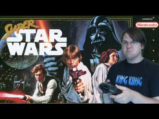 Title card image for video titled Finally...Let's Play Super Star Wars! A BIGJACKFILMS LIVESTREAM!