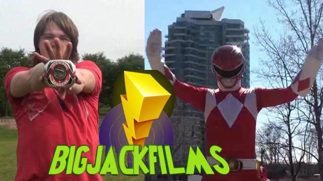 Title card image for video titled BigJackFilms Reviews (Mighty Morphin Power Rangers Season 2 Style!)