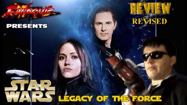 Title card image for video titled Star Wars Legends: Legacy Of The Force (Fan Film) Review - FANDEMIC