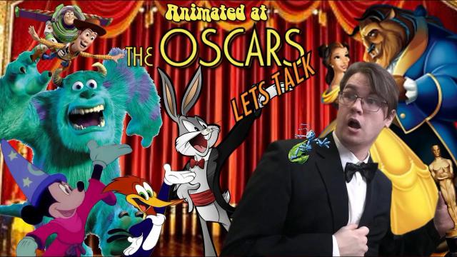 Title card image for video titled Let's Talk About That Time Animated Characters Appeared At The Oscars - BIGJACKFILMS REVIEWS