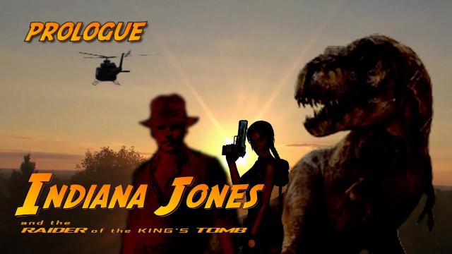 Title card image for video titled Prologue To Adventure - A recap before watching "Indiana Jones and the Raider of the King's Tomb"