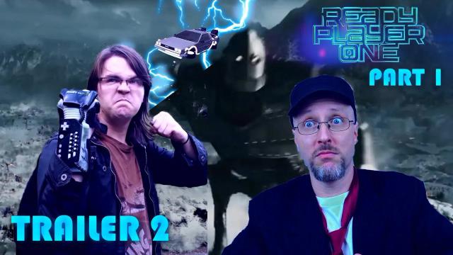 Title card image for video titled TRAILER 2 - Ready Player One (Part 1) REVIEW  - BIGJACKFILMS meets NOSTALGIA CRITIC?