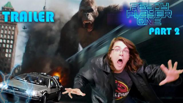 Title card image for video titled TRAILER - Ready Player One (Part 2) BIGJACKFILMS REVIEWS 10th Anniversary Special