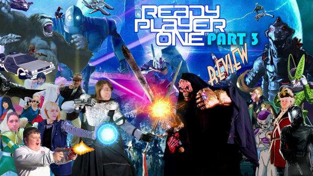 Title card image for video titled Ready Player One (Part 3) BIGJACKFILMS REVIEWS 10TH ANNIVERSARY SPECIAL