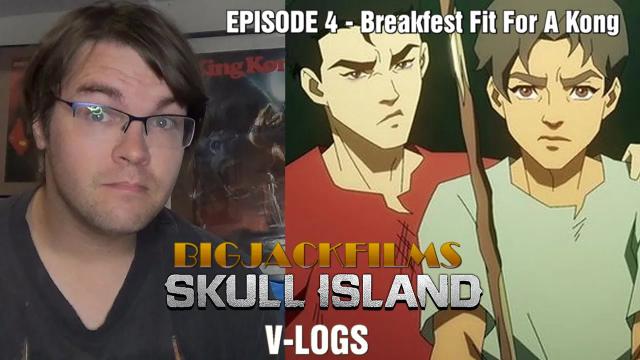 Title card image for video titled SKULL ISLAND V-LOGS - Episode 4: Breakfast Fit For A Kong