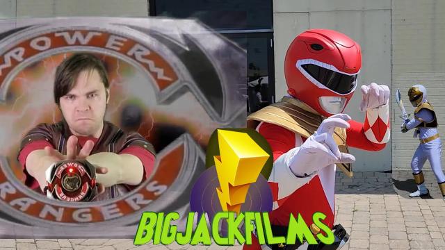 Title card image for video titled BigJackFilms Reviews (Mighty Morphin Power Rangers Season 3 Style!)