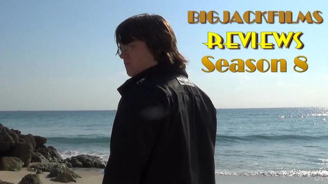 Title card image for video titled BigJackFilms Reviews Season 8 - INTRO