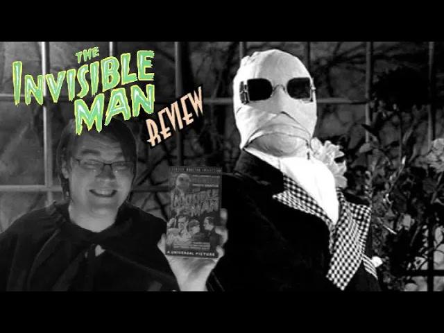 Title card image for video titled The Invisible Man (1933) REVIEW - BIGJACKFILMS 2023 HALLOWEEN SPECIAL