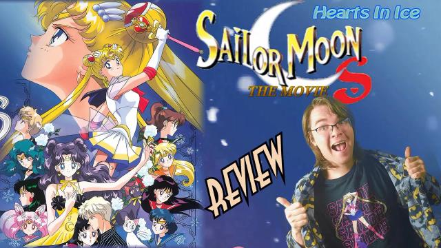 Title card image for video titled Sailor Moon S The Movie: Hearts In Ice (1994) REVIEW - BIGJACKFILMS 2023 CHRISTMAS SPECIAL