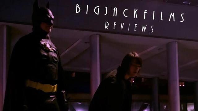 Title card image for video titled BigJacFilms Reviews (BATMAN: THE ANIMATED SERIES STYLE)