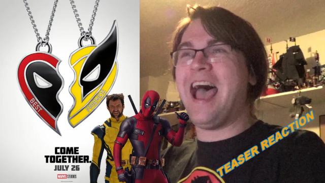 Title card image for video titled DEADPOOL & WOLVERINE - Teaser Trailer Reaction!